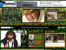 Tablet Screenshot of kudzu1049.com